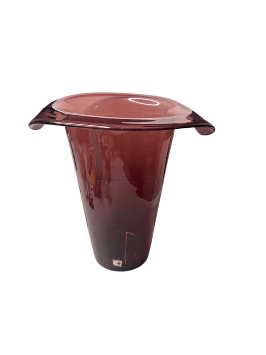 Blenko Amethyst Extra large Top Hat Ice Bucket